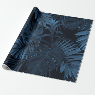 Papier Cadeau Arrière - plan de vrctor tropical exotique avec pl