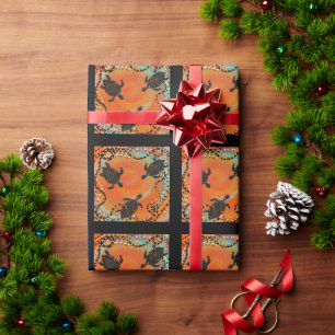 PAPIER CADEAU ART AUSTRALIEN