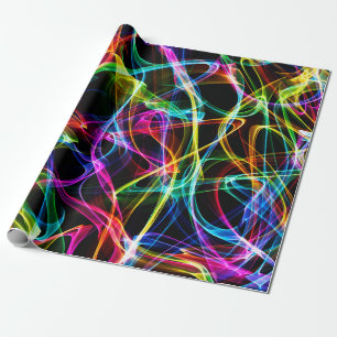 Papier Cadeau Art de la transe psychédélique