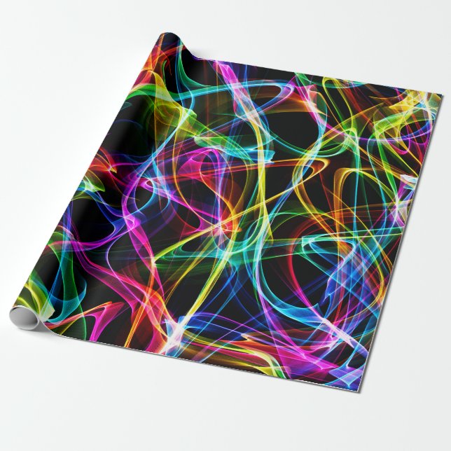 Papier Cadeau Art de la transe psychédélique (Déroulé)