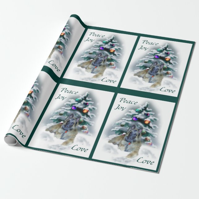 Papier Cadeau Art de Noël Tervuren (Déroulé)