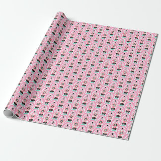 Papier Cadeau Art populaire scandinave : Nordic Seamless.