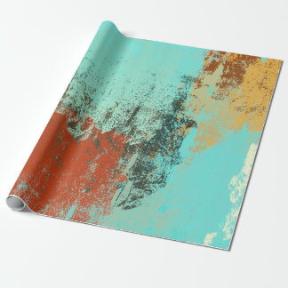 Papier Cadeau Art wallpaper. Digital canvas mix. illustration. T