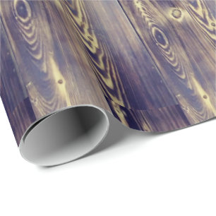 Papier Cadeau Art Woodgrain