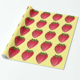 Papier Cadeau Artecouleur de l'eau de fraise juteuse