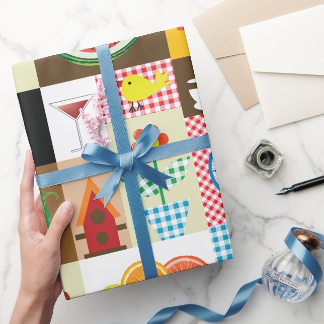 Papier Cadeau Articles de table de cuisine (Créateur téléchargé)