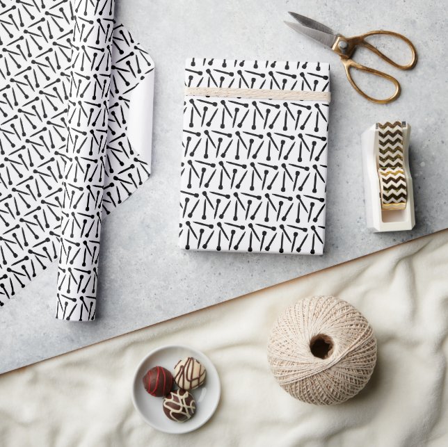 Papier Cadeau Artisanat d'aiguilles de tricot (Artisanat)