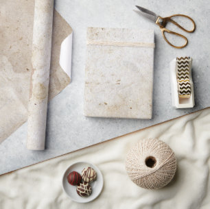 Papier Cadeau Artist Studio Grunge Antique Papier Parchemin Beig