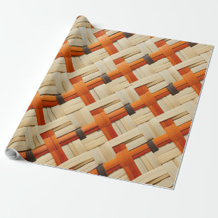 Papier Cadeau Artiste du tissage tribal Moja