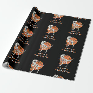 Papier Cadeau ASL Joyeux Halloween III - Jolie Saison Effrayante