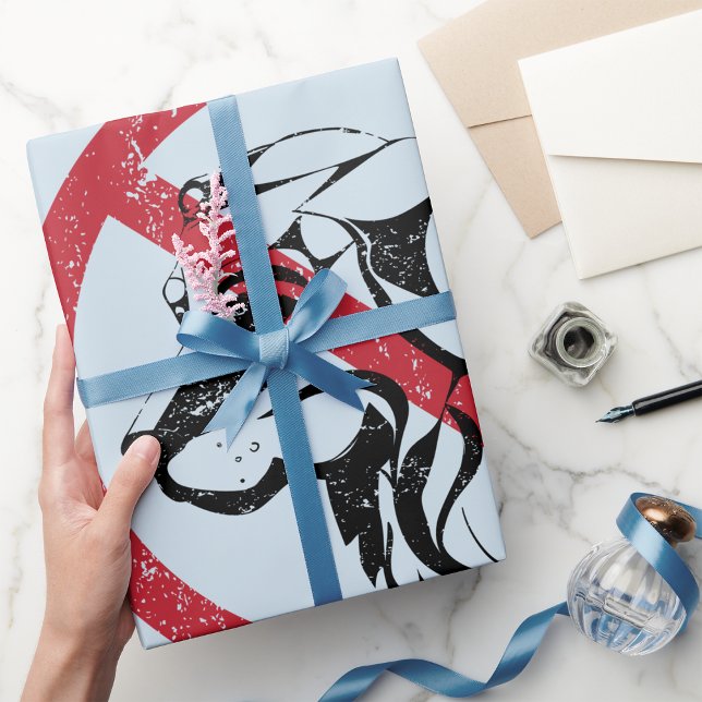 Papier Cadeau Aucun Chien autorisé à emballer du papier (Créateur téléchargé)