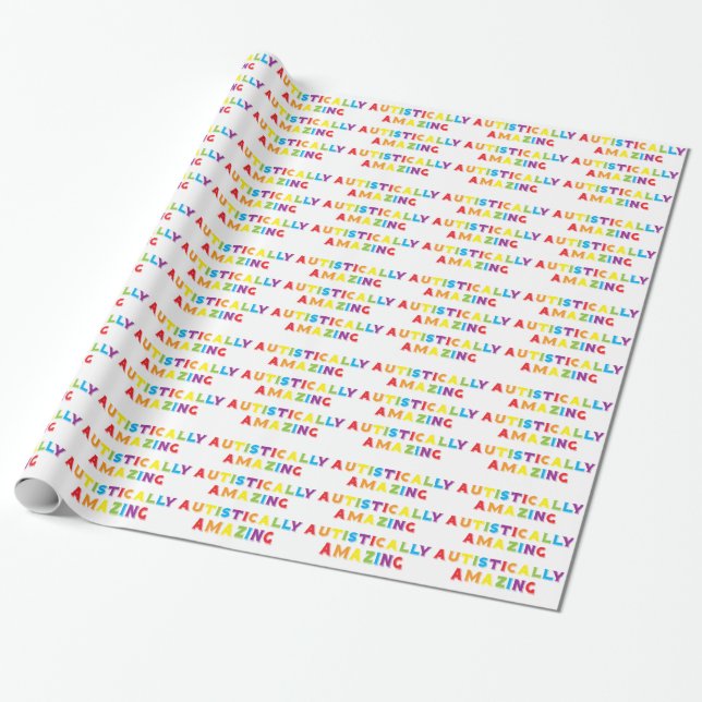 Papier Cadeau Autiquement Extraordinaire (Déroulé)