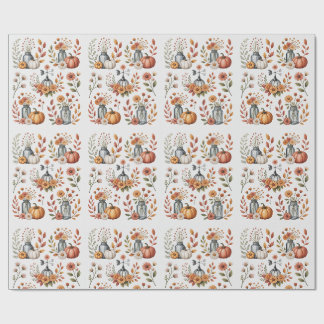Papier Cadeau Automne, Pays Russe Automne, Thanksgiving, Automne