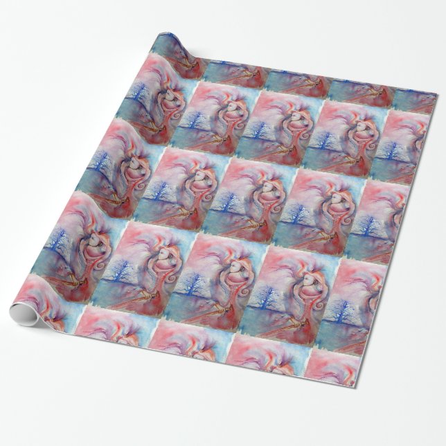 Papier Cadeau AVALON / Magie et mystère (Déroulé)