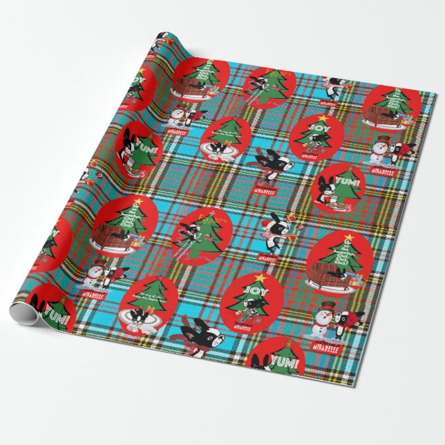 Papier Cadeau Aventures de papier de cadeau de la mirabelle (Déroulé)