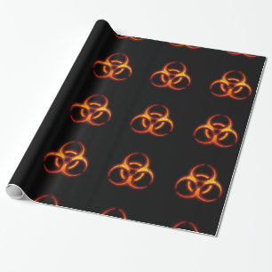 Papier Cadeau Avertissement de zombi de Biohazard