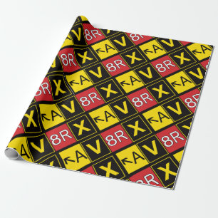 Papier Cadeau Aviatrix - AV8RX -