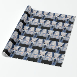 Papier Cadeau Avion militaire