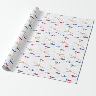 Papier Cadeau Avion mobile