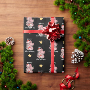 Papier Cadeau Axolotl Arbre de Noël Animaux de Noël Axolotls