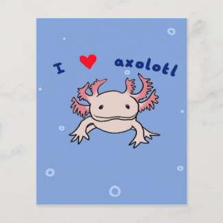 Papier Cadeau Axolotl | Axolotl Pour Valentines