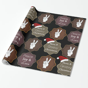 Papier Cadeau "Ayez Noël super "