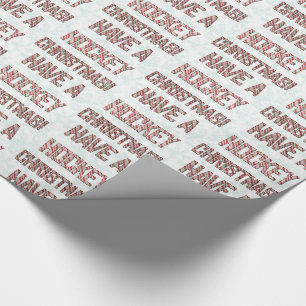 Papier Cadeau Ayez Un Papier D'Enveloppement De Sucre de canne D