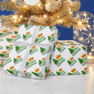 Papier Cadeau Baby First Christmas