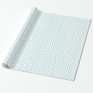 Papier Cadeau Baby shower Blue Stars