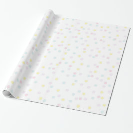 Papier cadeau Baby shower Confetti