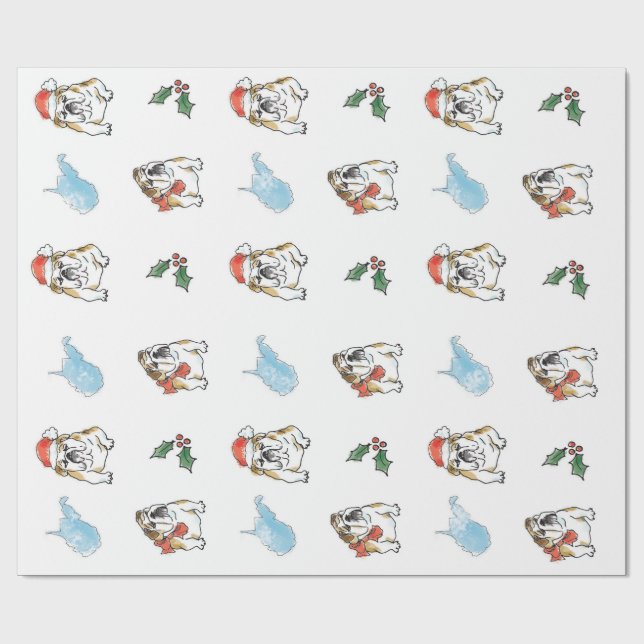 Papier Cadeau BabyDog et West Virginia Wrapping Papier (Plat)
