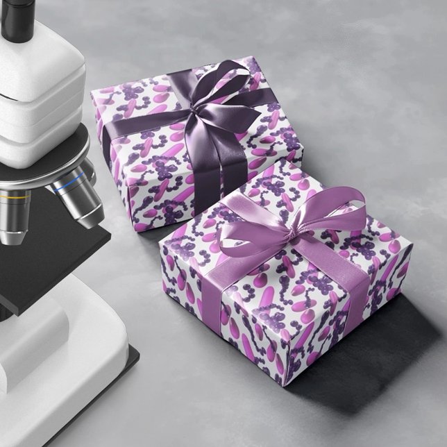 Papier Cadeau Bactérie (Créateur téléchargé)