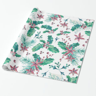 Papier Cadeau Baies de couleurs vives