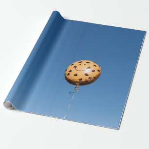 Papier Cadeau Ballon Brown et noir
