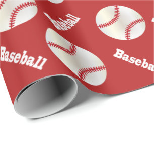 Papier Cadeau Ballons de baseball Couleur DO-IT-YOURSELF Arriè