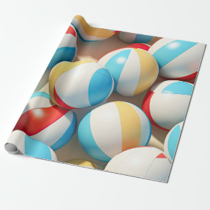 Papier Cadeau Balls de plage