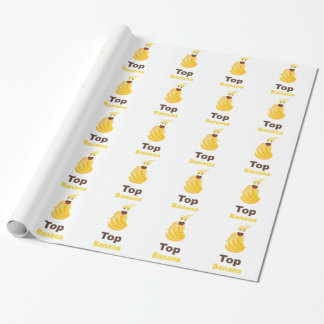 Papier Cadeau Banane supérieure