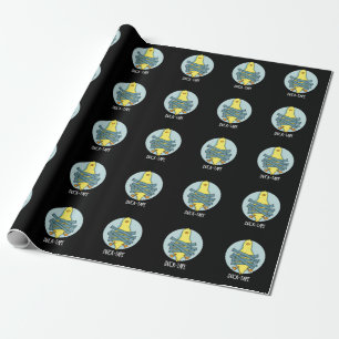 Papier Cadeau Bande de canard amusant Bande de canne Bande Basse