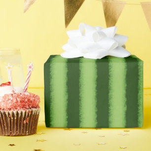 Papier Cadeau Bande de pastèque (grande échelle)