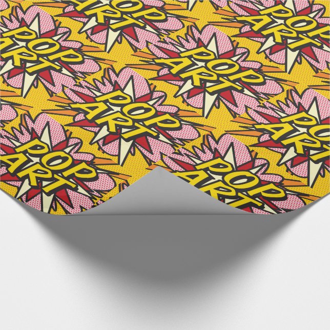 Papier Cadeau Bande dessinée POP ART (Coin)