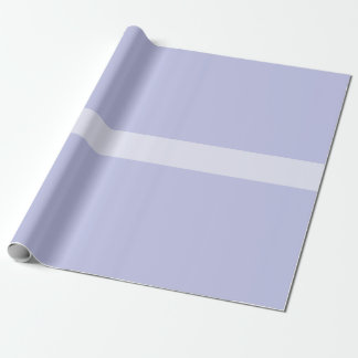 Papier Cadeau Bande médiane Pratiquement Solide Lavande Minimale