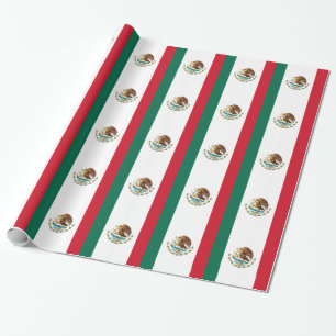 Papier Cadeau Bandera de México - drapeau du Mexique - drapeau