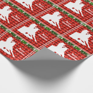 Papier Cadeau Baril occidental de cow-girl de rodéo emballant
