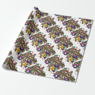 Papier Cadeau Bariolé