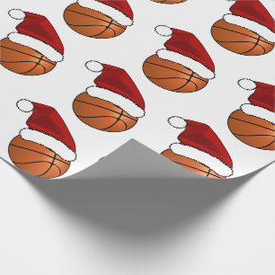 Papier Cadeau Basketball de Noël