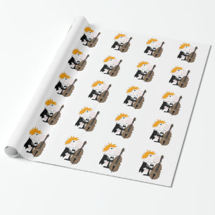 Papier Cadeau Bassiste