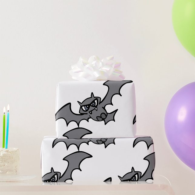Papier Cadeau Bat malin (Créateur téléchargé)