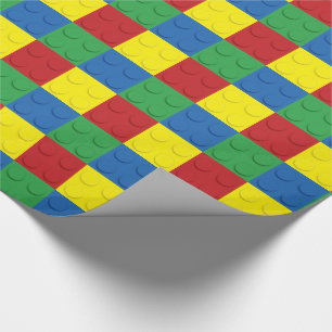 Papier Cadeau Bâtiment 4 couleurs