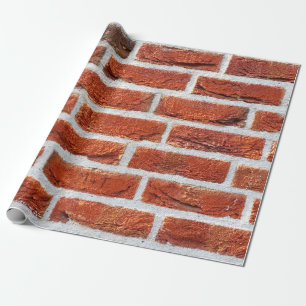 Papier Cadeau Bâtiment arrière - plan mur en briques
