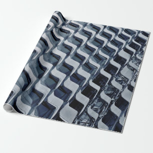 Papier Cadeau Bâtiment en hauteur gris
